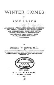 Winter homes for invalids by Joseph W. Howe