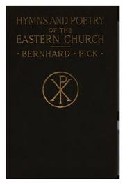 Cover of: Hymns and poetry of the Eastern church.