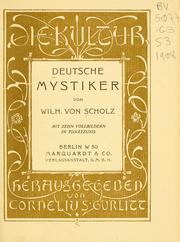 Cover of: Deutsche mystiker