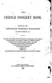 Cover of: The creole cookery book.