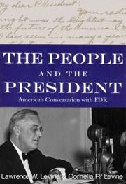 Cover of: The People and the President: America's Conversation with FDR