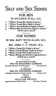 Cover of: What a young wife ought to know by Emma F. Angell Drake