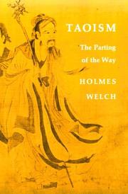 Taoism by Holmes Welch