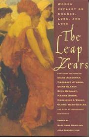 Cover of: The Leap Years