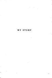 Cover of: My story