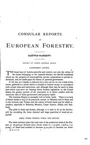 Cover of: Forestry in Europe. by United States. Department of State.