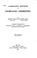 Cover of: Laboratory methods of inorganic chemistry