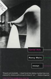 Carnal acts by Nancy Mairs