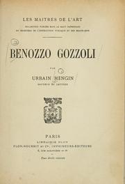 Benozzo Gozzoli by Mengin, Urbain