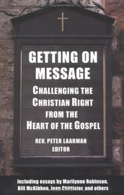Cover of: Getting on message by 