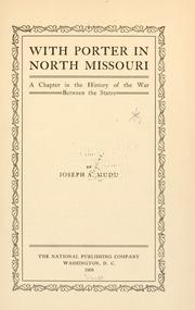 Cover of: With Porter in North Missouri by Joseph A. Mudd