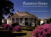 Cover of: Plantation homes of Louisiana and the Natchez area by David K. Gleason