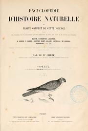 Cover of: Encyclop©Øedie d'histoire naturelle by Jean Charles Chenu