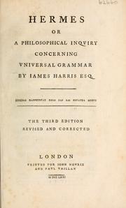 Cover of: Hermes by Harris, James