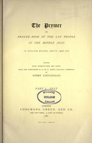 Cover of: The prymer by Catholic Church