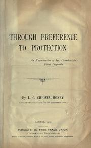 Through preference to protection by Money, Leo George Chiozza Sir