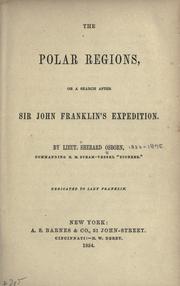 Cover of: The Polar regions: or a search after Sir John Franklin's expedition