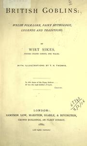 Cover of: British goblins by Wirt Sikes