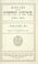 Cover of: Minutes of the Common Council of the City of New York, 1784-1831