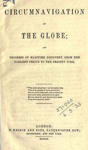 Cover of: Circumnavigation of the globe by 