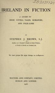 Cover of: Ireland in fiction