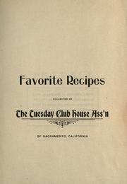 Cover of: Favorite recipes