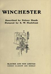 Cover of: Winchester by Sidney Heath
