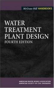 Cover of: Water Treatment Plant Design (McGraw-Hill Handbooks)
