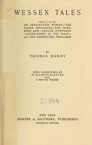 Cover of: Wessex tales ... by Thomas Hardy