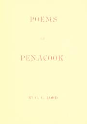 Poems of Penacook by Charles Chase Lord