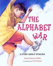 Cover of: The Alphabet War by Diane Burton Robb