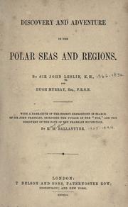 Cover of: Discovery and adventure in the polar seas and regions