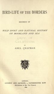 Cover of: Bird-life of the borders by Abel Chapman