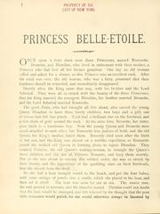 Cover of: Princess Belle-Etoile.
