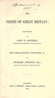 Cover of: The ferns of Great Britain by John Edward Sowerby