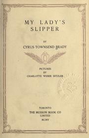 Cover of: My lady's slipper.