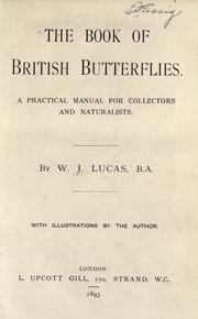 Cover of: The book of British butterflies by William John Lucas