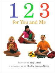 Cover of: 1, 2, 3 for you and me by Margaret Girnis