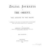 Cover of: Zigzag journeys in the Orient