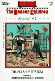 Cover of: The Pet Shop Mystery