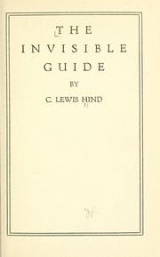 Cover of: The invisible guide