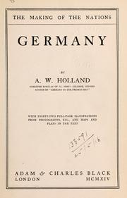 Cover of: Germany.