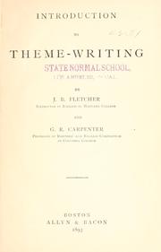 Cover of: Introduction to theme-writing