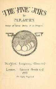Cover of: The five jars by Montague Rhodes James