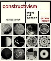 Cover of: Constructivism: Origins and Evolution
