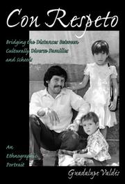 Cover of: Con respeto by Guadalupe Valdés