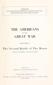 Cover of: The Americans in the great war ... by 