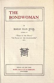 Cover of: The bondwoman