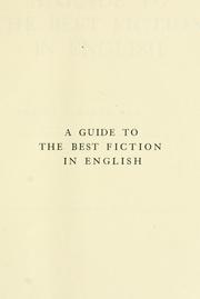 Cover of: A guide to the best fiction.
