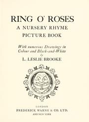 Cover of: Ring o' roses: a nursery rhyme picture book